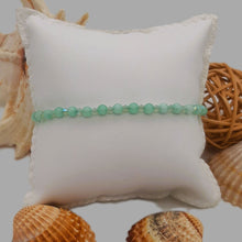 Carica l'immagine nel visualizzatore di Gallery, Braccialetti in Pietra Naturale Sottili e Minimalisti con cristalli austriaci| modello "Alexandria" - EclipseArtGallery Gioielli