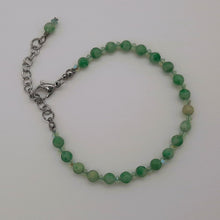 Carica l'immagine nel visualizzatore di Gallery, Braccialetti in Pietra Naturale Sottili e Minimalisti con cristalli austriaci| modello "Alexandria" - EclipseArtGallery Gioielli