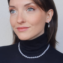 Carica l'immagine nel visualizzatore di Gallery, Collana con Pietra Naturale Agata Bianca