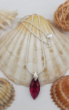 Carica l'immagine nel visualizzatore di Gallery, Collana con cristallo ametista, con argento 925 Viareggio